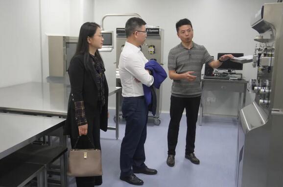 Leaders from the School of Basic Medical and Biological Sciences at Soochow University Medical College Visit Huiliao Biotech for Guidance.